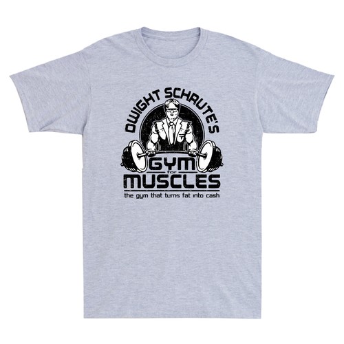 Camicia uomo schrute - uomo, gym