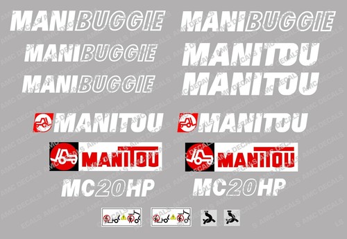 Set adesivi manitou mc20hp - di,