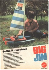 BIG JIM Catamarano Pubblicità 1977 Werbung Italian Magazine Advertising 18x13 cm