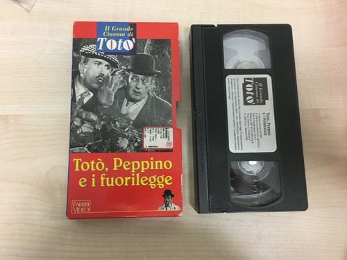 Vhs toto totò peppino i - totò,