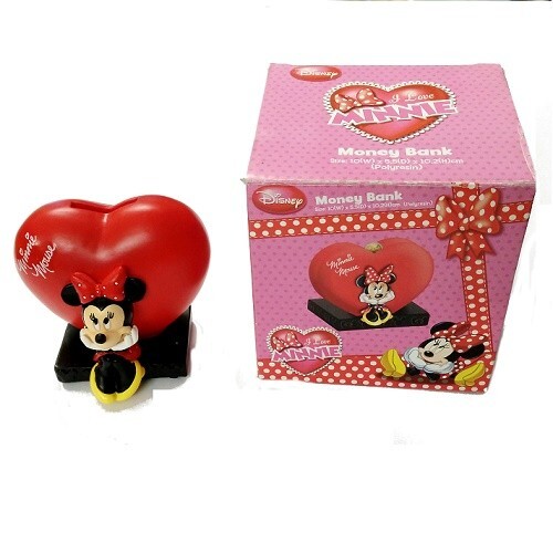Salvadanaio resina minnie - salvadanaio,