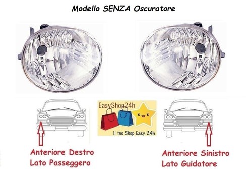 Set faro fanale proiettore - set,