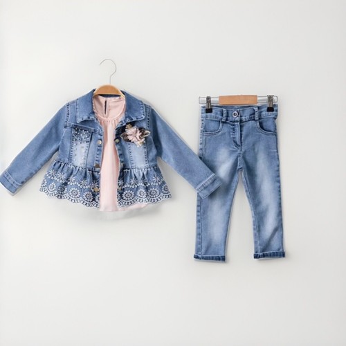 Set pezzi bambina giacca - set,
