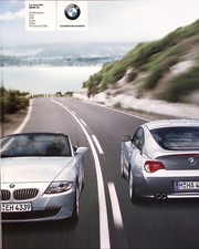 EE1050 Brochure BMW Z4 Coupé Roadster E85 E86 01/06 French Français France