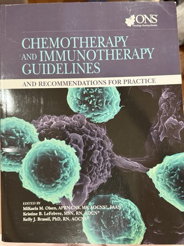 Chemotherapy and immunotherapy - chemotherapy,