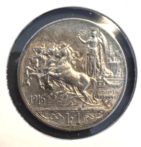 Italia lira 1916 biga - lira,
