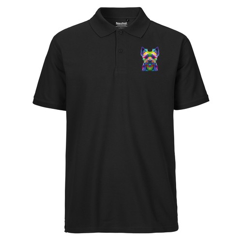 Polo uomo yorkshire terrier - uomo,