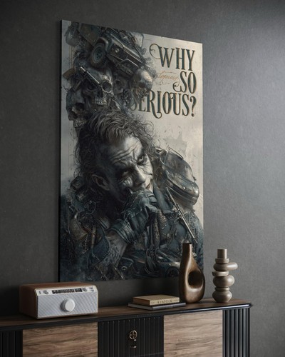 Quadro tela joker - su,