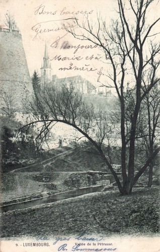 Cpa luxembourg vallée la - cpa,