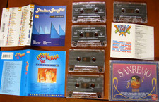 lotto 13 MUSICASSETTE compilation:Sanremo,Festivalbar,Agua Viva,ItalianGraffiti