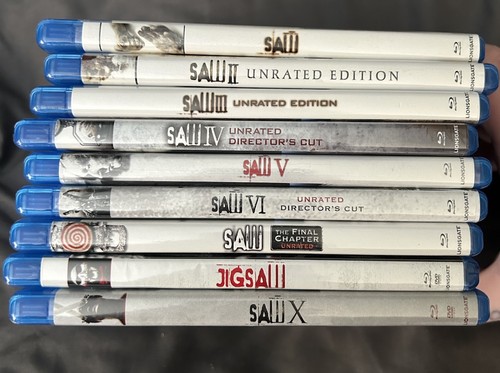 Saw blu ray lot films - of, 9