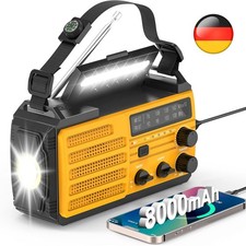 Radio solare 8000 mAh radio a