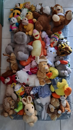 Lotto circa peluches - lotto, 30