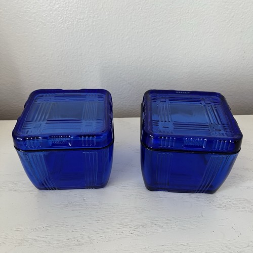Lot hazel atlas - atlas, cobalt