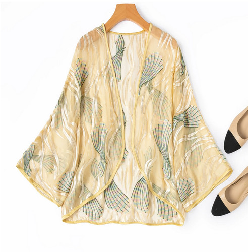 Cardigan donna 100 seta - cardigan,