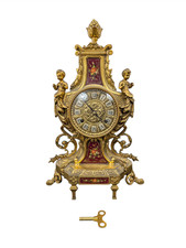 Orologio da tavolo in ottone