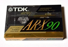1x TDK AR-X 90 Cassetta Vuota