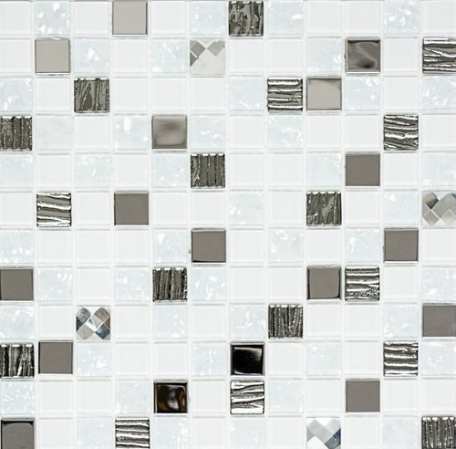 Mosaico mattone vetro - mattone,