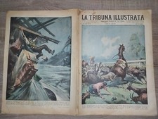 LA TRIBUNA ILLUSTRATA 9 luglio 1939 Casalino di Montemaggiore (Imola) alluvione