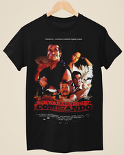 Commando - T-shirt nera