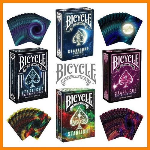 Bicycle starlight playing - bicycle,