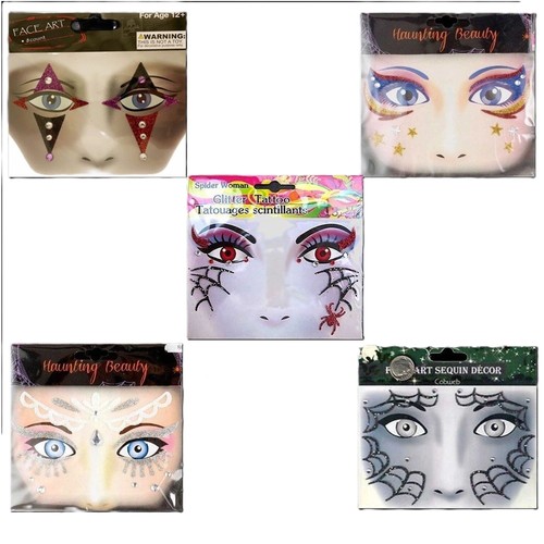 Costume face art glitter - costume,