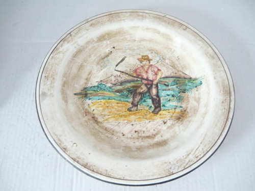 Piatto decorato mano - decorato, a