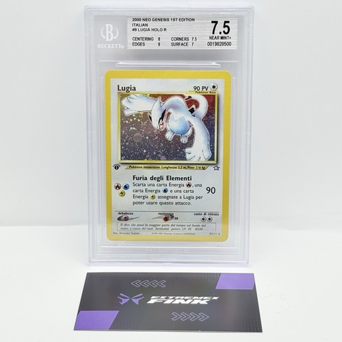 Carta pokemon lugia - carta,