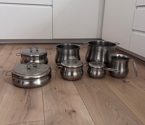 Set pentole acciaio inox