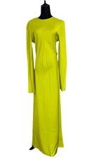 Abito Zara verde lime fluo