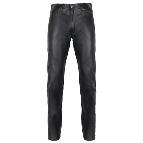 Pantaloni slim fit pelle - in,