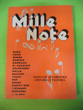 Spartito MILLE NOTE Mina Queen Celentano Dalla Nomadi Daniele no cd lp mc dvd