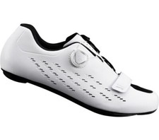 Shimano Rp5 W RP500 Erl 48 SPD Sl Bianco Scarpe Uomo Boa Bici da Corsa - Nuovo