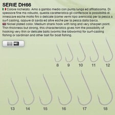 AMO TUBERTINI SERIE DH66 SPECIALE BOLENTINO  SGOMBRO SURF CASTING