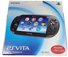 NUOVO Sony PlayStation PS Vita PCH-1100 Crystal Black CIB