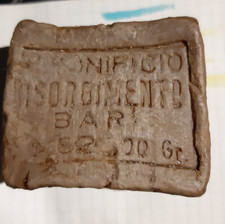 sapone d'epoca anni 30/40 periodo bellico Saponificio Risorgimento Cassa 70 pz.