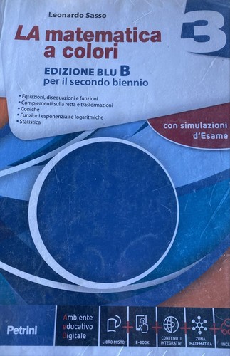 Matematica colori blu - la,