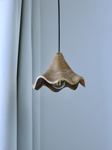 Lampada sospensione legno - in,