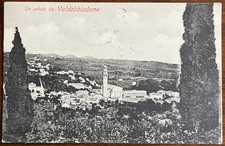 CARTOLINA D' EPOCA-VALDOBBIADENE (TV) "PANORAMA" VIAGGIATA