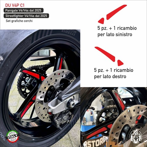 Adesivo cerchio compatibile
