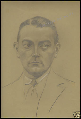 Disegno originale matita 1900 - matita,