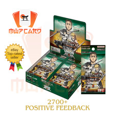 Union Arena EX10BT  Attack on Titan Vol. 2 Card Box Booster JAP PREORDER