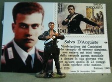 soldatini di piombo Carabinieri 60mm SALVO D'ACQUISTO toy soldiers petits soldat