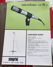 ancien semprini microphone cs
