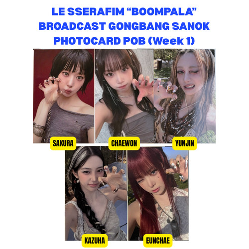 Sserafim boompala - le,