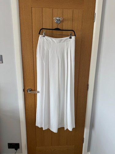 Pantalone palazzo zara - pantalone, oyster