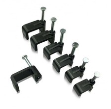 100PCS Clip per Cavi Rotondo