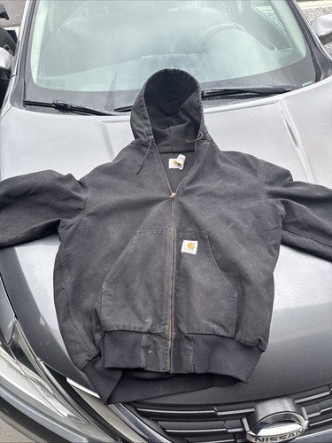 Giacca carhartt nera tela con - giacca,
