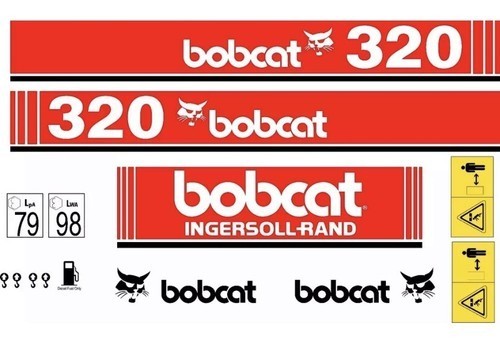 Bobcat 320 adesivi - 320,