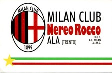 Tessera Milan Club Nereo Rocco